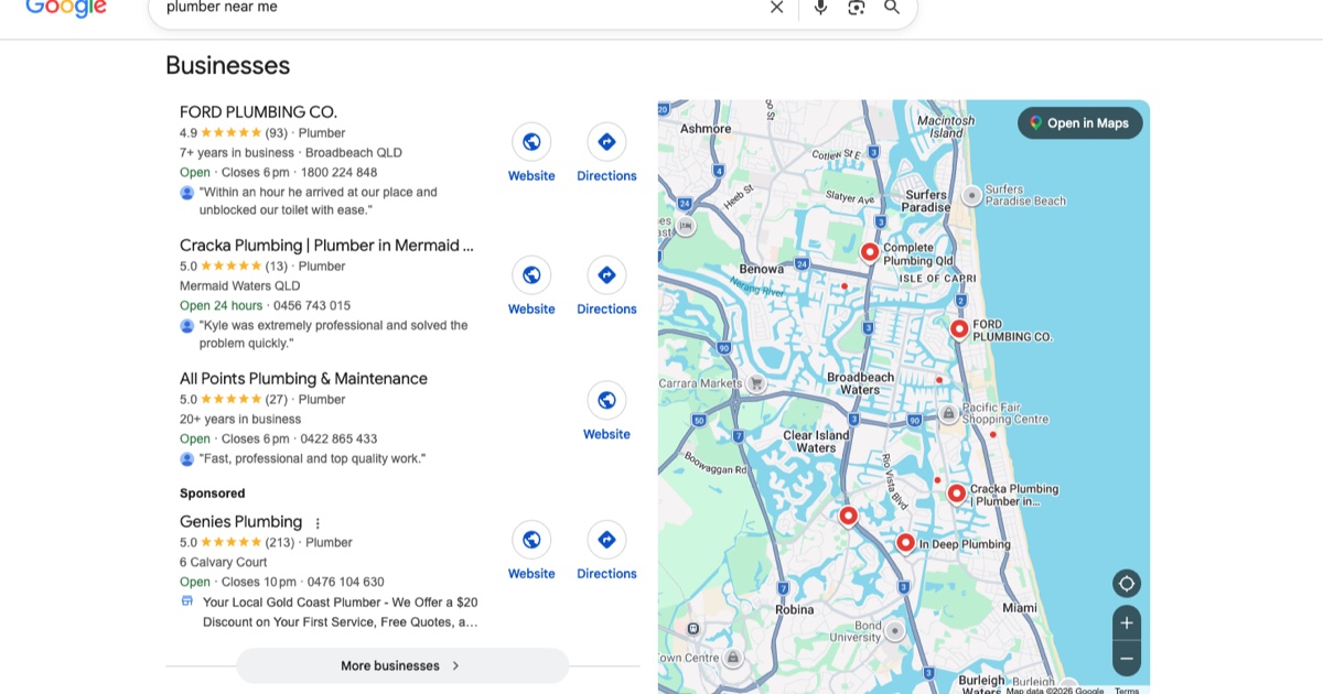 How to Rank #1 in Google Maps: A Local SEO Guide for Australian Service Businesses