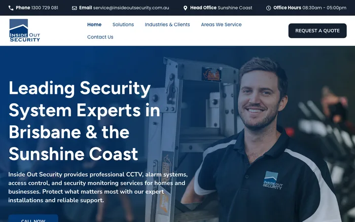 Inside Out Security website