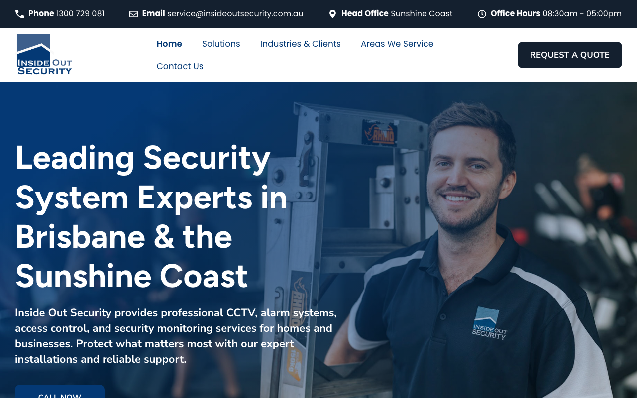 Inside Out Security website